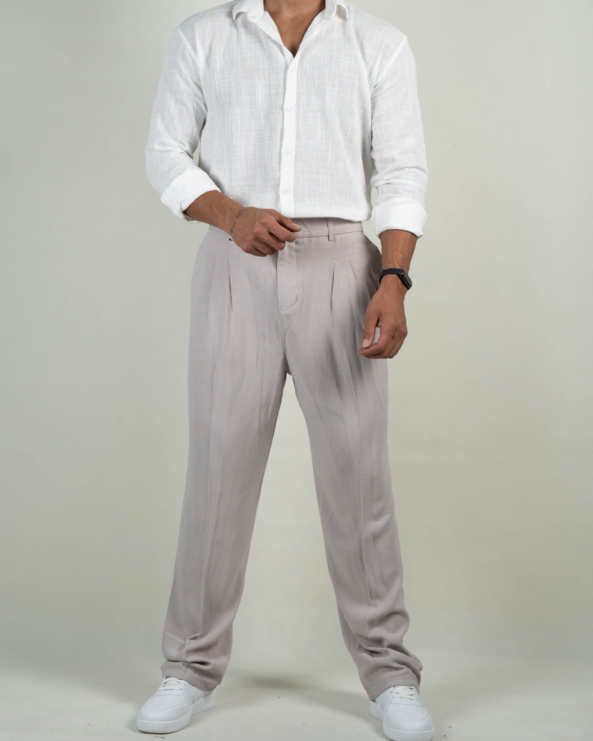 DSC07551 پیراهن دبل فیس آستین بلند کد 0852701 - Image 7