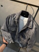 کت جین باکسی کد 0802103 - Image 4