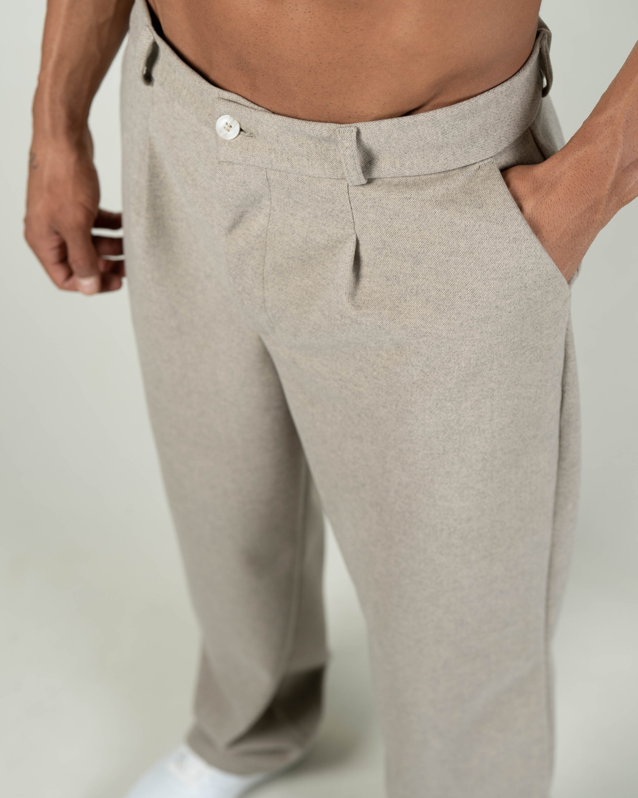 DSC09323 شلوار پشمی طرح دار کد 0123605 - Image 3