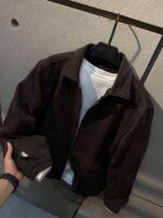 کت کتان کج راه کد 0858403 - Image 6