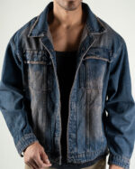 کت جین باکسی کد 0802104 - Image 4