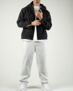 سویشرت کتان دو جیب کد 1058402