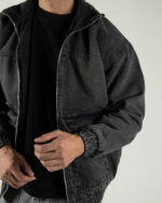 کاپشن جین باکسی کد 0723101 - Image 2