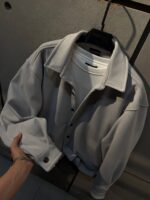 جکت فوتر باکسی کد 0807626 - Image 8