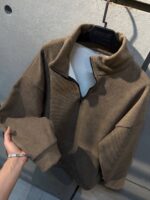 دورس نیم زیپ مخمل کد 1336302