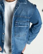 کت جین باکسی کد 0802105