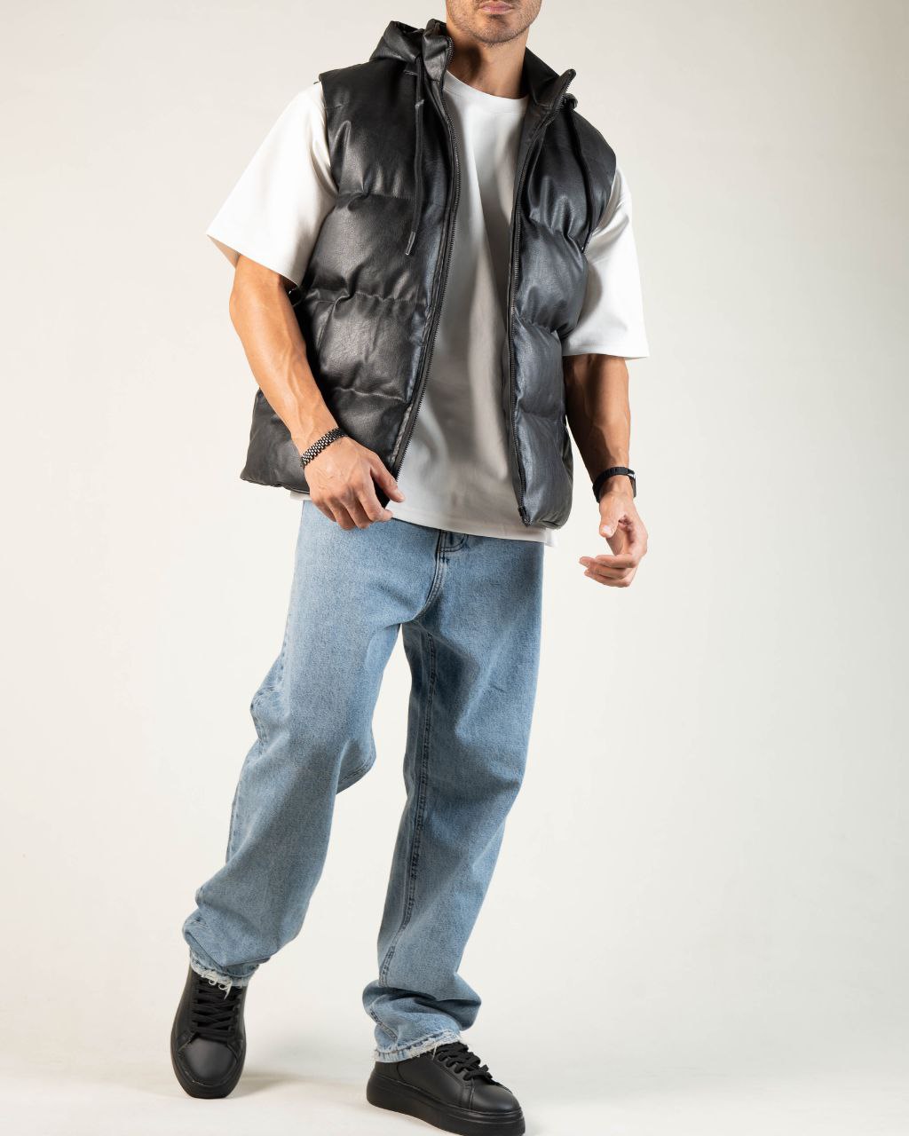 IMAGE 1404-08-18 15:02:01 پافر چرم کد 0758801 - Image 1