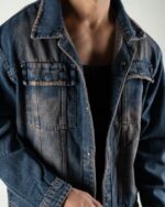 کت جین باکسی کد 0802104