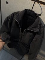 کاپشن جین باکسی کد 0723101 - Image 5