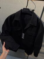 جکت کتان 2 جیب کد 0863402 - Image 2