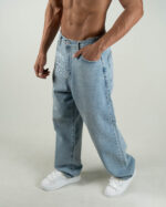 شلوار جین فول بگ کد 0103145 - Image 3