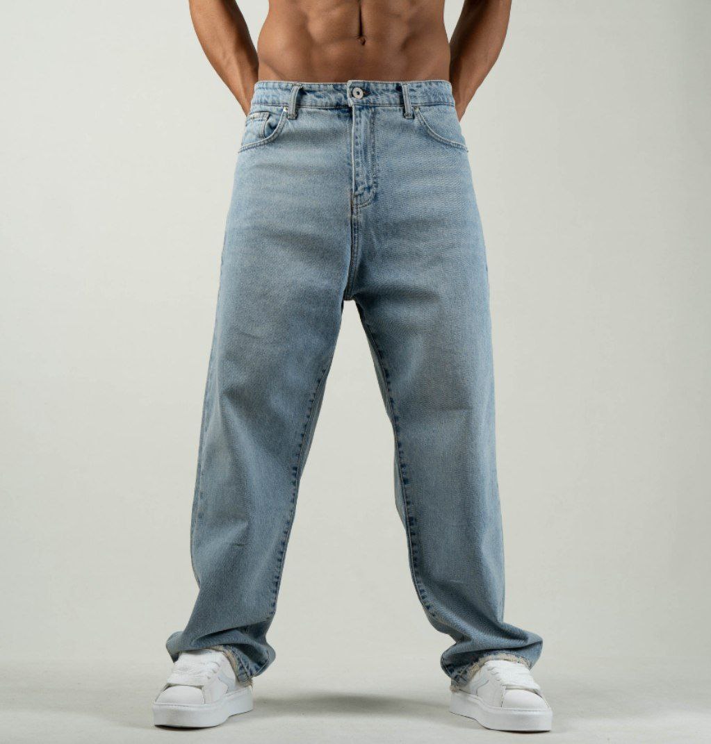 IMAGE 1404-09-18 14:21:06 شلوار جین فول بگ کد 0103145 - Image 1