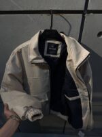 کاپشن چرم جیبدار کد 0723803 - Image 2