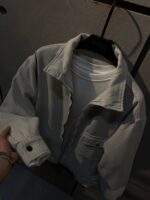 سویشرت کتان تک جیب کد 1051402 - Image 9