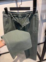 شلوار کتان کج راه بگ کد 0158403 - Image 7