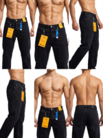 شلوار جین بگ 51403 کد 01141125 - Image 4