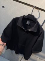 تیشرت نیم زیپ آستین کوتاه کد 0207316 - Image 2