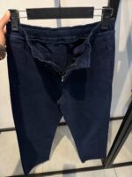 شلوار کتان نیم بگ کد 0158404