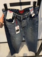 شلوار جین نیم بگ کد 01141190