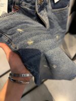 شلوار جین نیم بگ کد 01141190 - Image 2