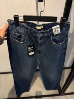 شلوار جین نیم بگ کد 01141193