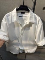 پیراهن کتان اسانا کد 0807630 - Image 4