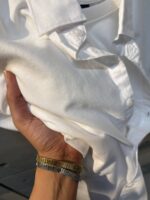 پیراهن کتان آستین بلند کد 0858405 - Image 7